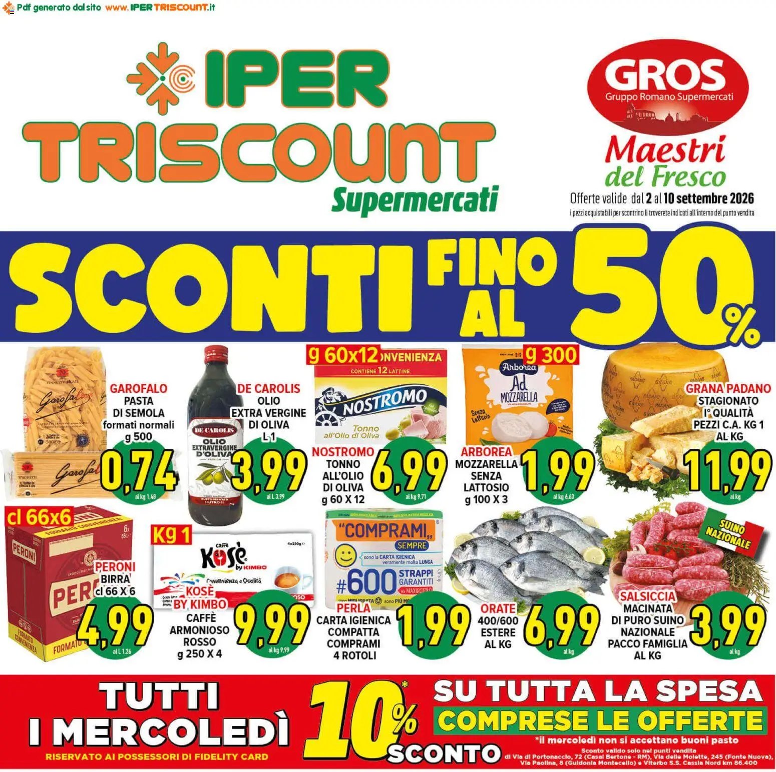 Ipertriscount volantino