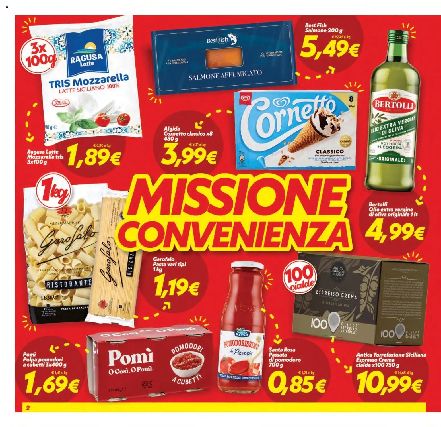 SuperConveniente volantino Messina, Siracusa, Palermo