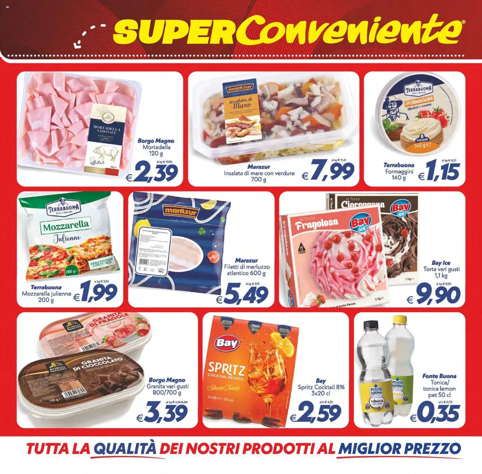 SuperConveniente volantino Messina, Siracusa, Palermo