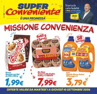 SuperConveniente volantino Messina, Siracusa, Palermo
