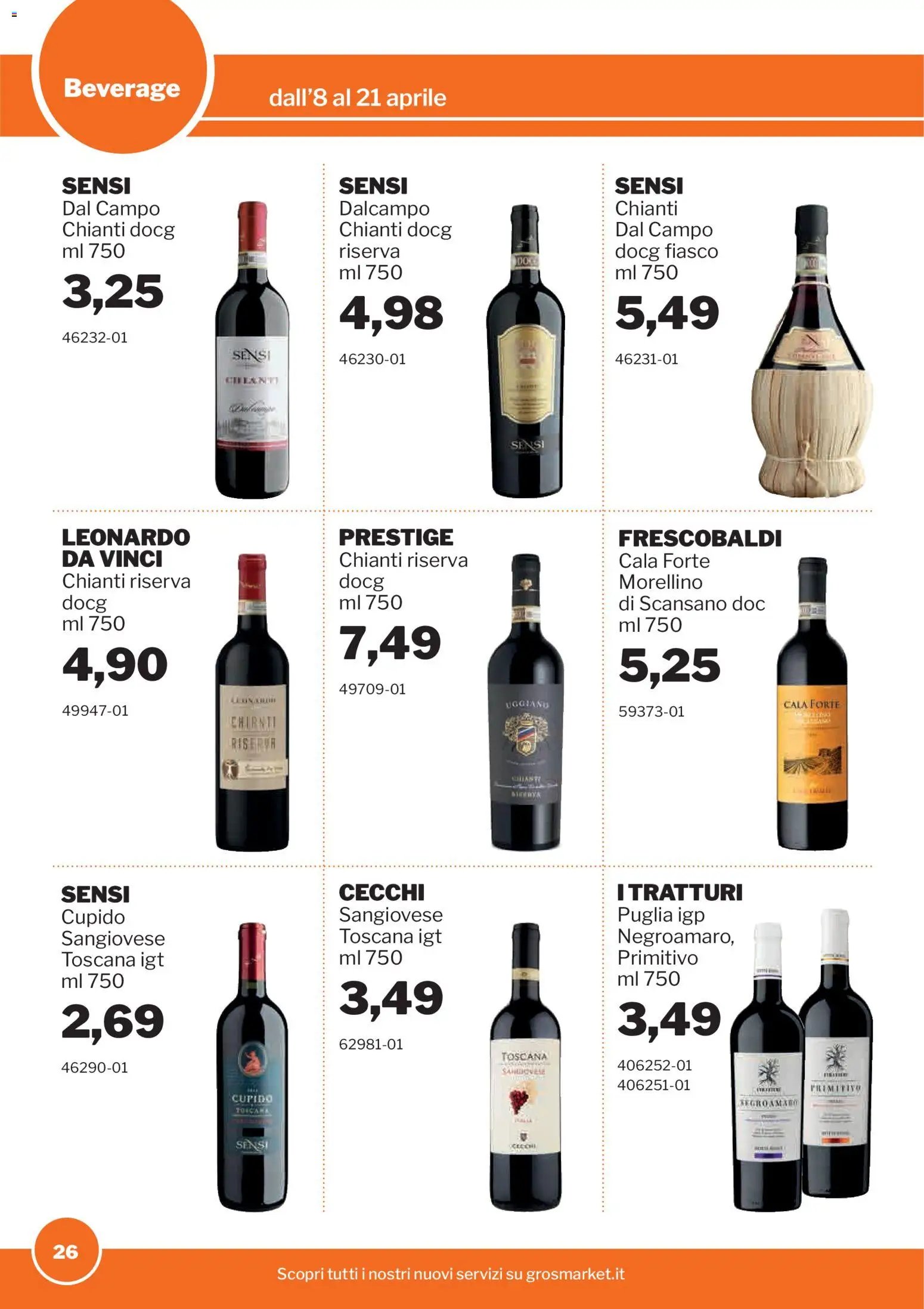 Sogegross volantino (2026-04-08 - 2026-04-21)