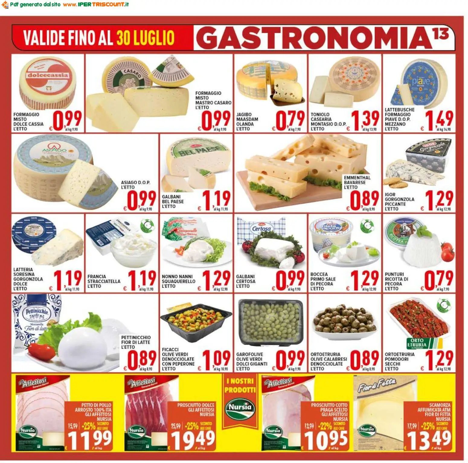 Ipertriscount volantino