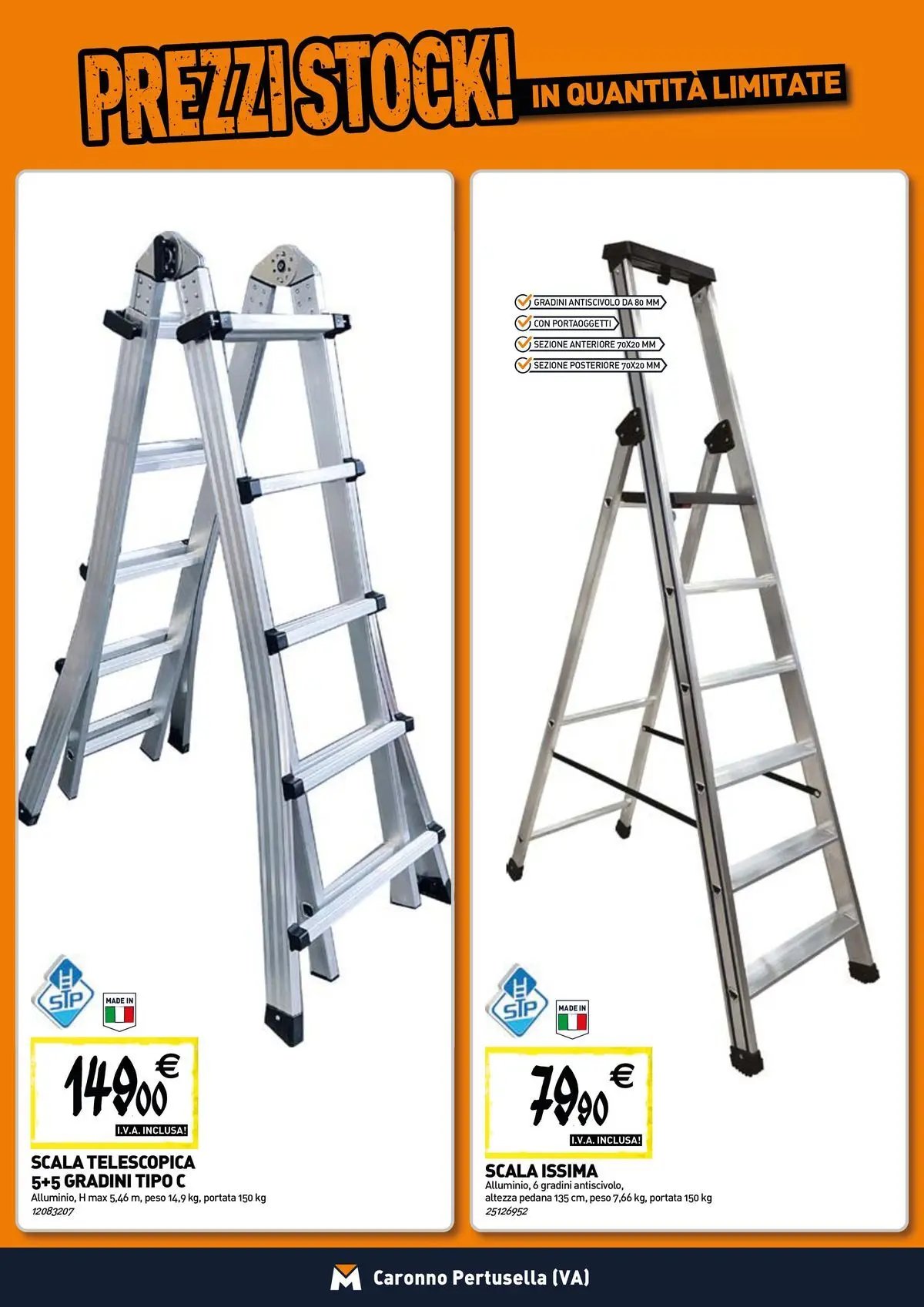 TECNOMAT - Straordinari prezzi stock!