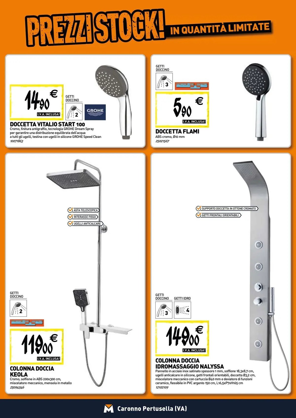TECNOMAT - Straordinari prezzi stock!