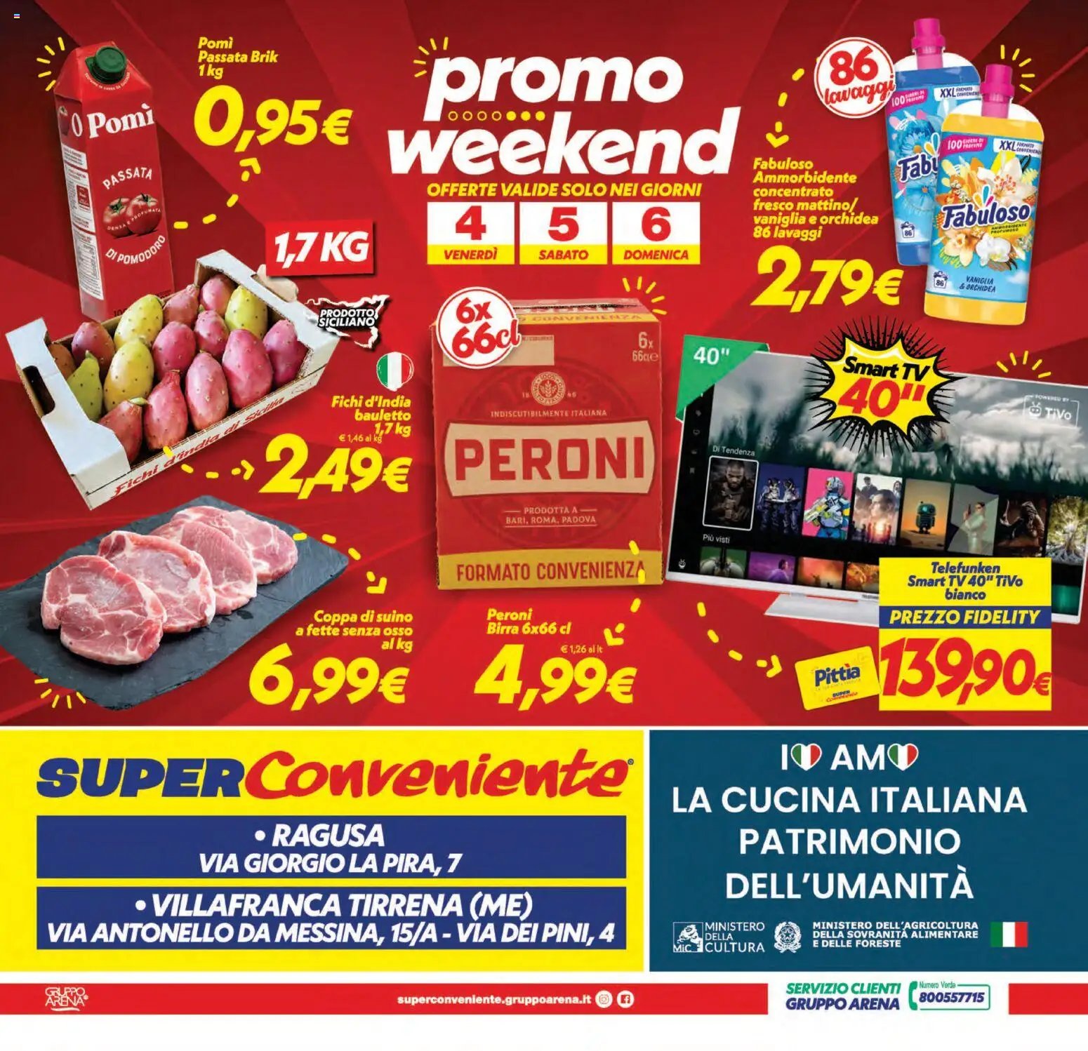 SuperConveniente volantino Ragusa, Villafranca