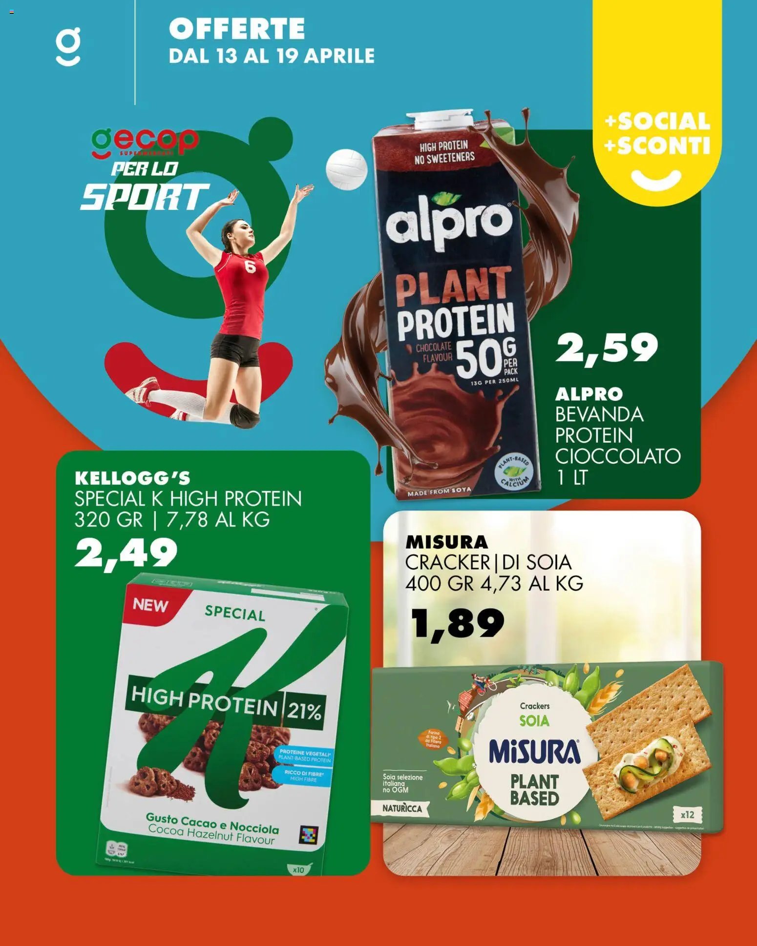 GECOP volantino Social (2026-04-13 - 2026-04-19)