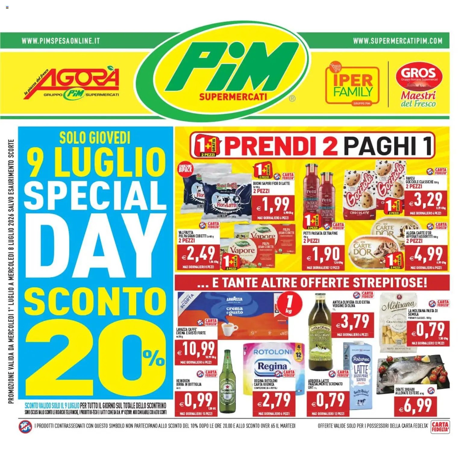 PIM Supermercati volantino