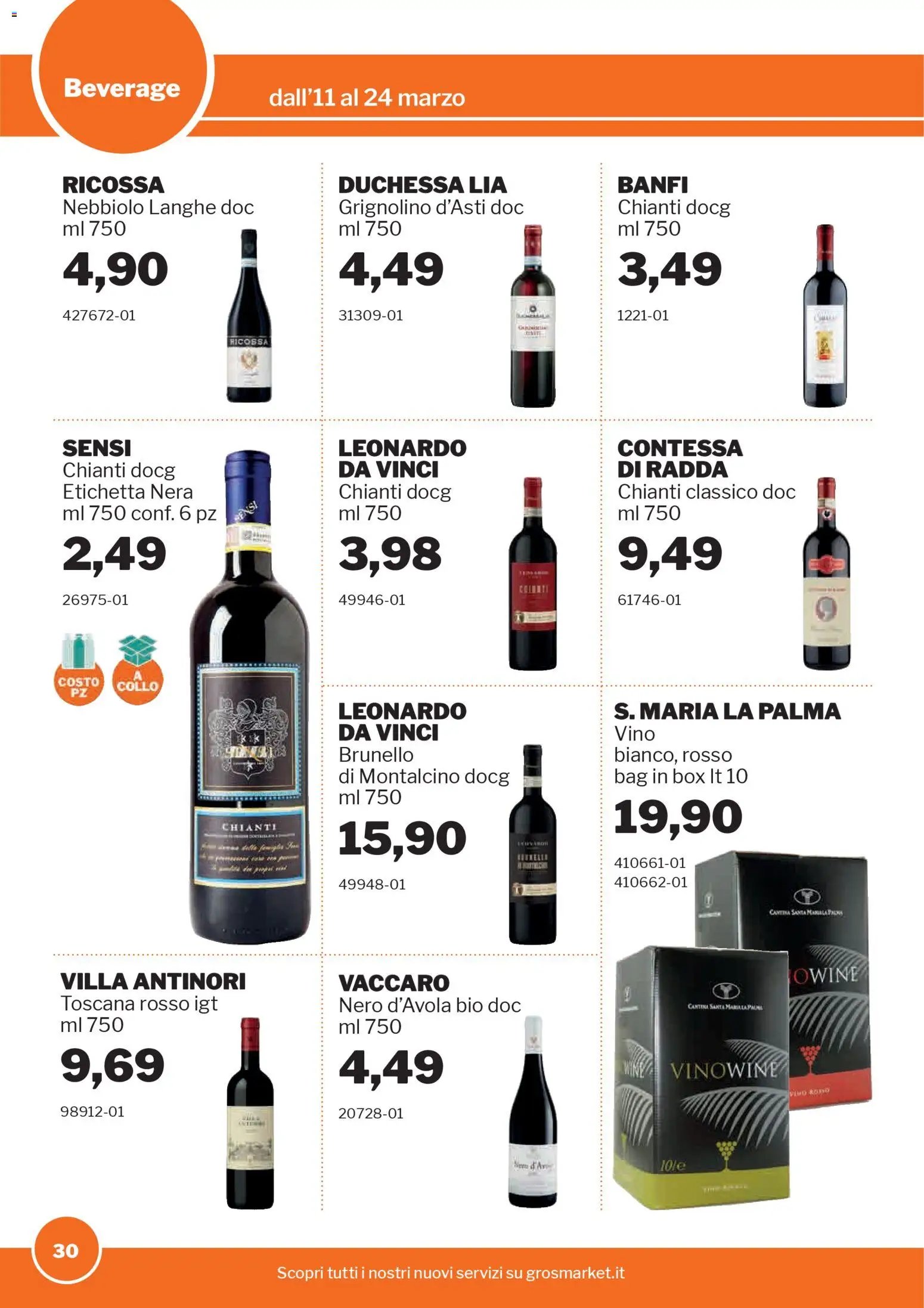 Sogegross volantino (2026-03-11 - 2026-03-24)