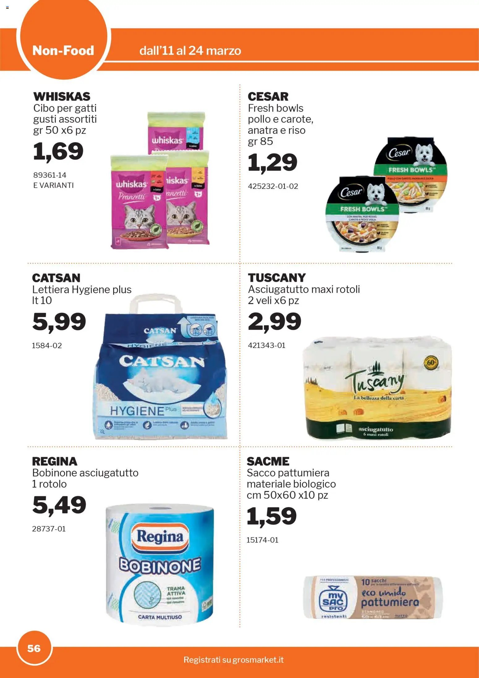 Sogegross volantino (2026-03-11 - 2026-03-24)