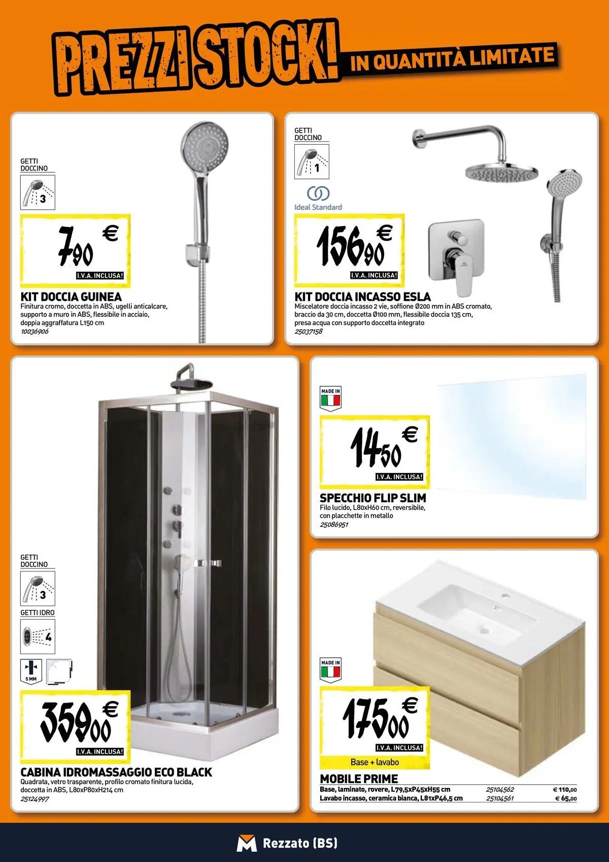 TECNOMAT - Straordinari prezzi stock!