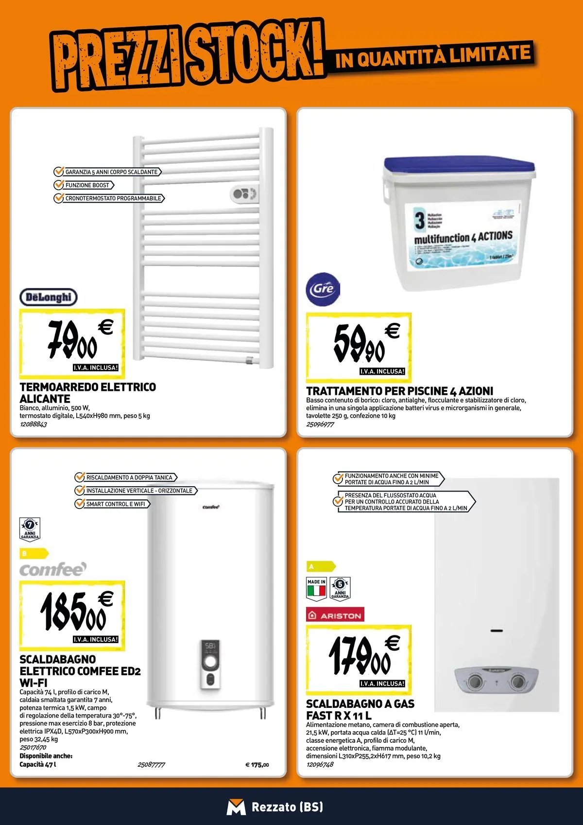 TECNOMAT - Straordinari prezzi stock!
