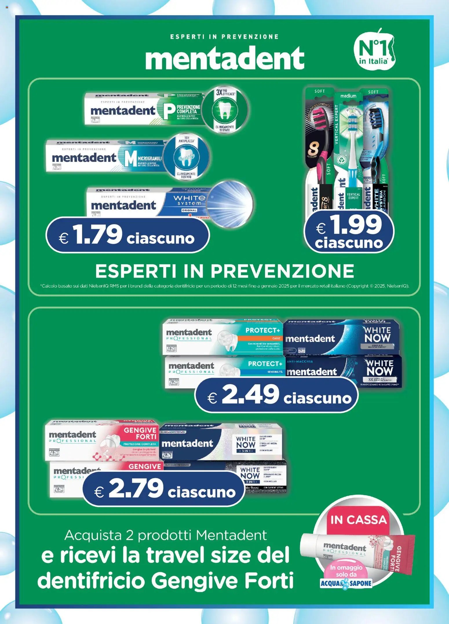 Acqua e Sapone volantino