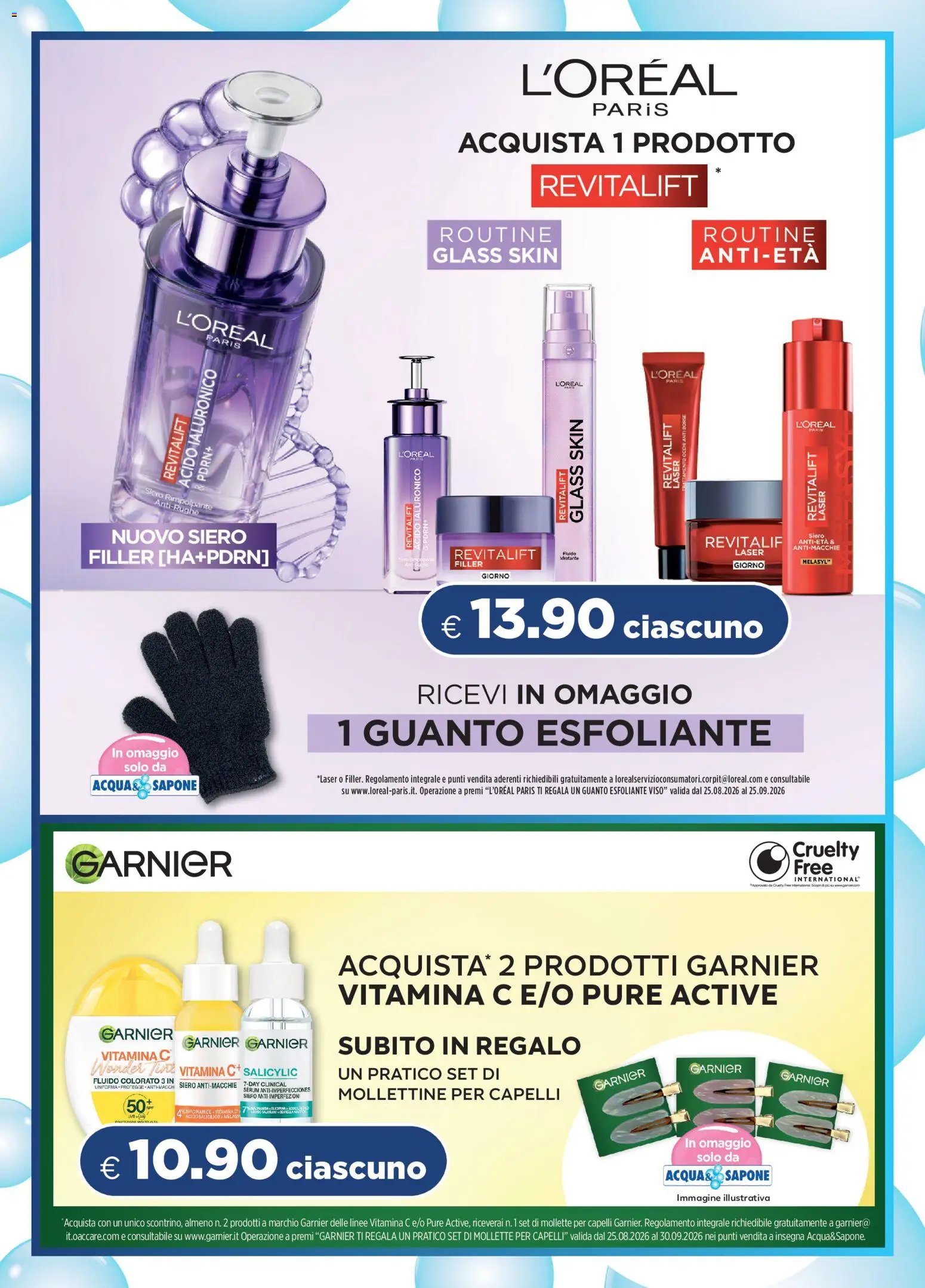 Acqua e Sapone volantino