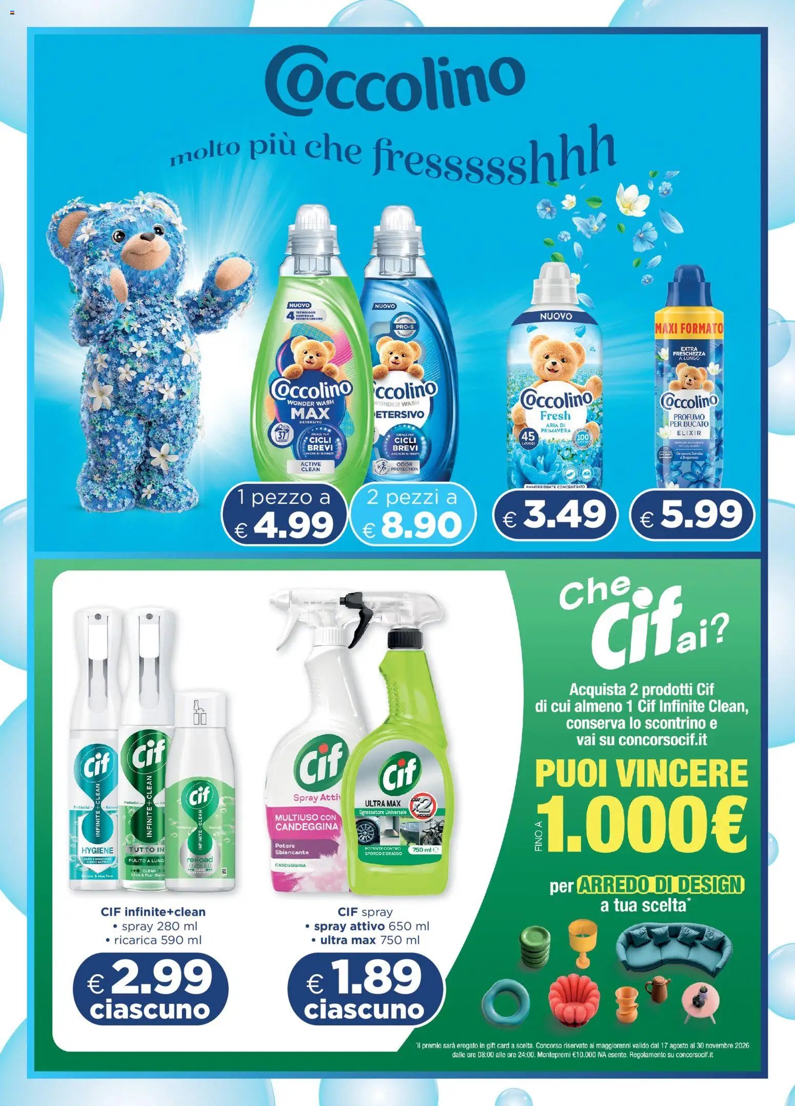 Acqua e Sapone volantino