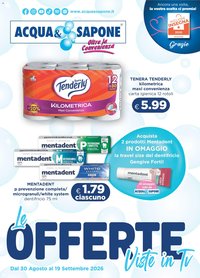 Acqua e Sapone volantino