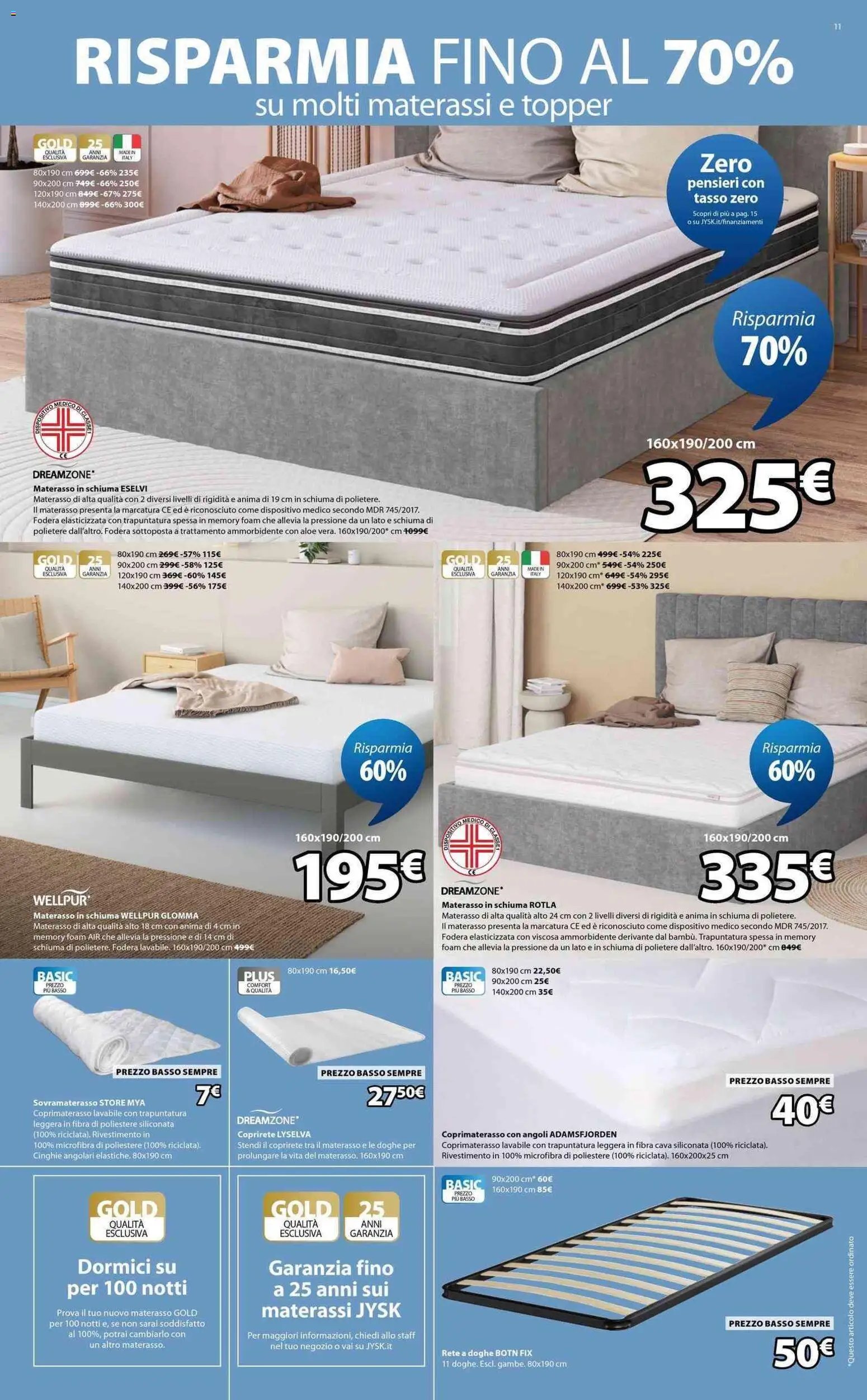 JYSK volantino Nuova apertura Conegliano (2026-04-24 - 2026-05-01)