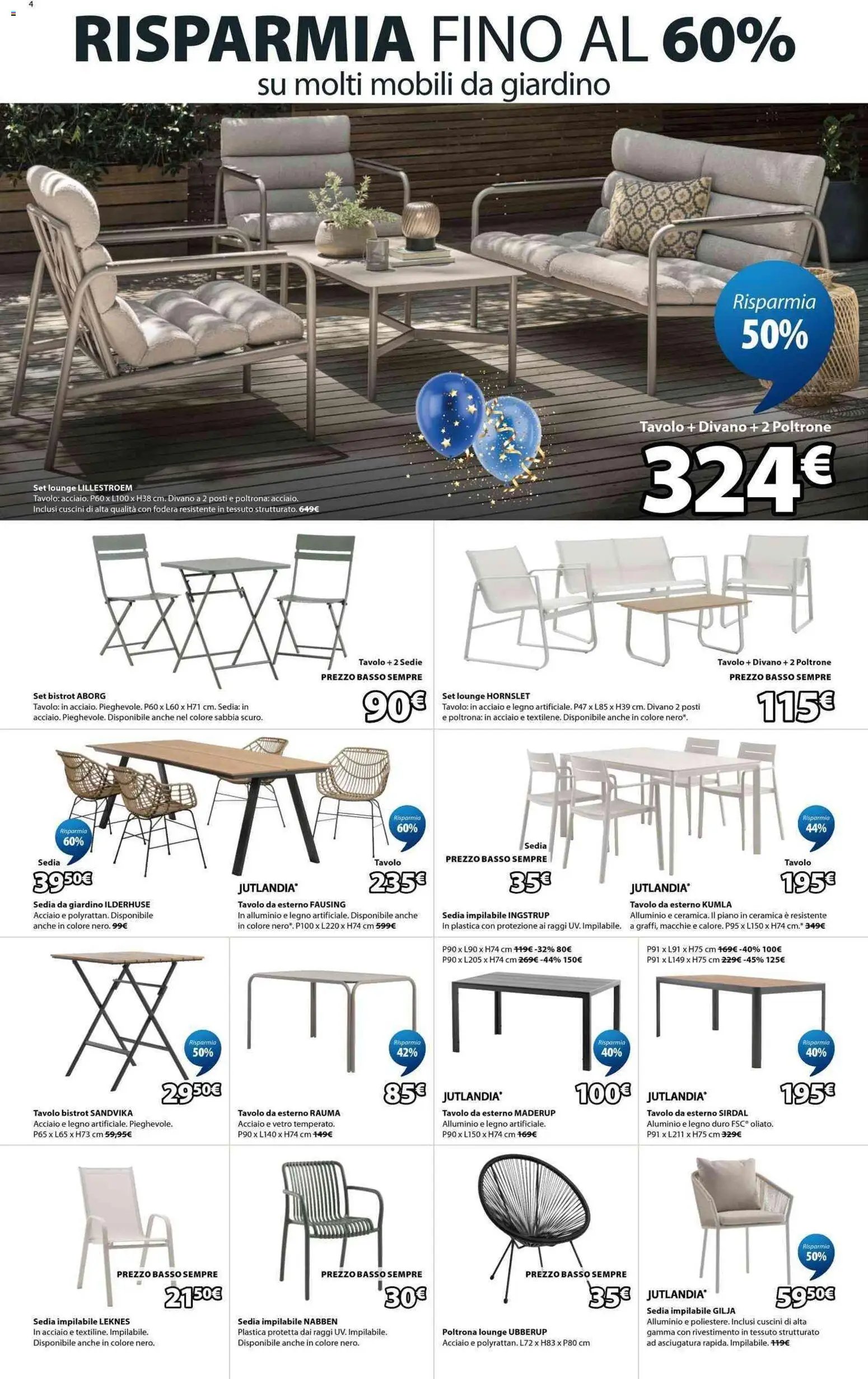 JYSK volantino Nuova apertura Conegliano (2026-04-24 - 2026-05-01)