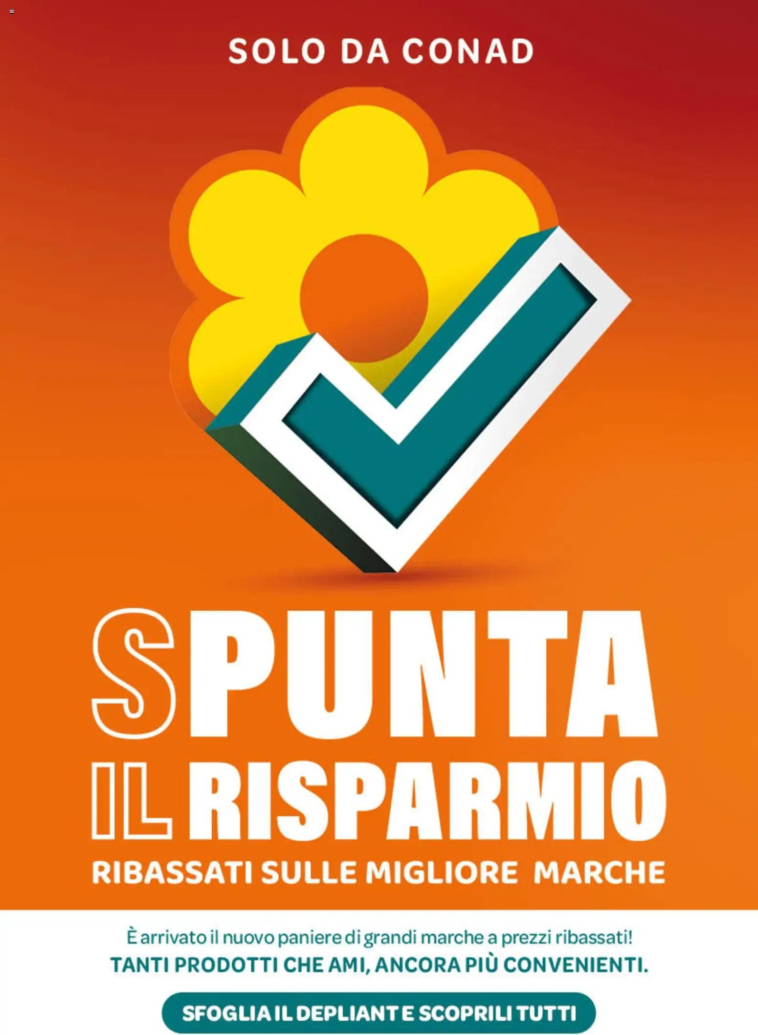 Spazio Conad volantino Spunta il Risparmio