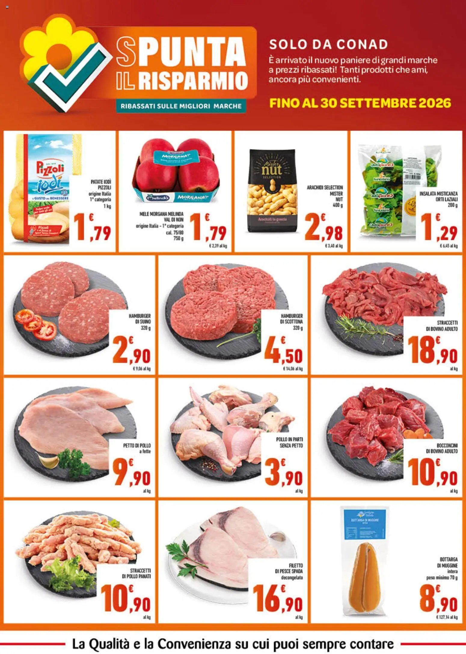 Spazio Conad volantino Spunta il Risparmio