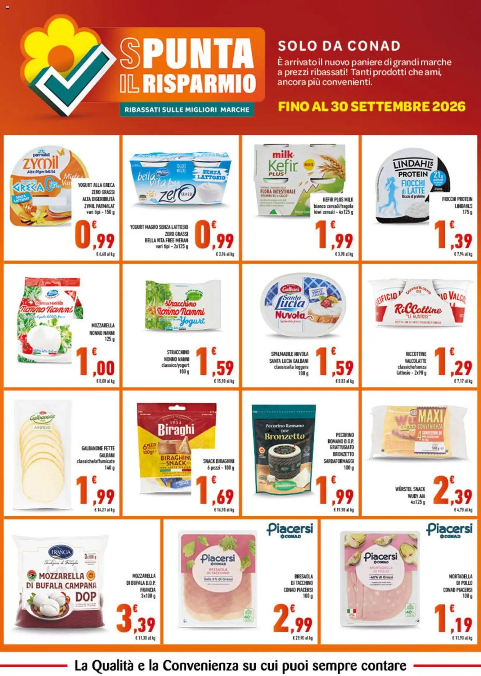 Spazio Conad volantino Spunta il Risparmio