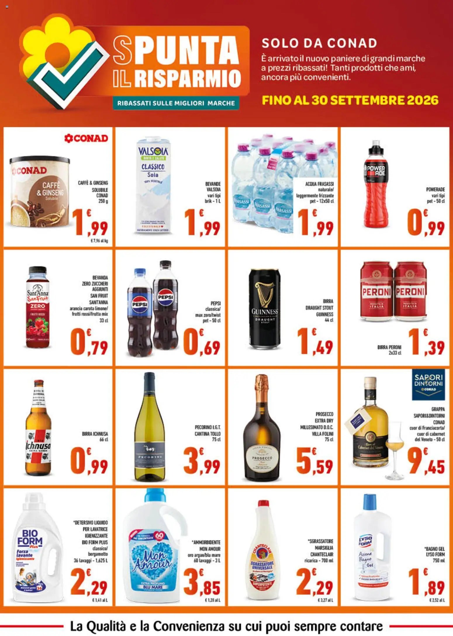Spazio Conad volantino Spunta il Risparmio