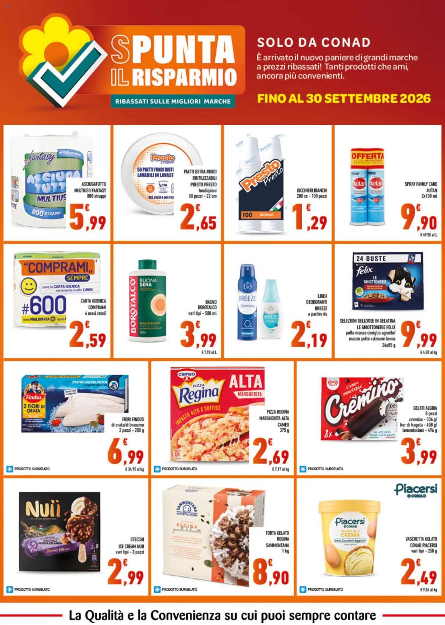 Spazio Conad volantino Spunta il Risparmio
