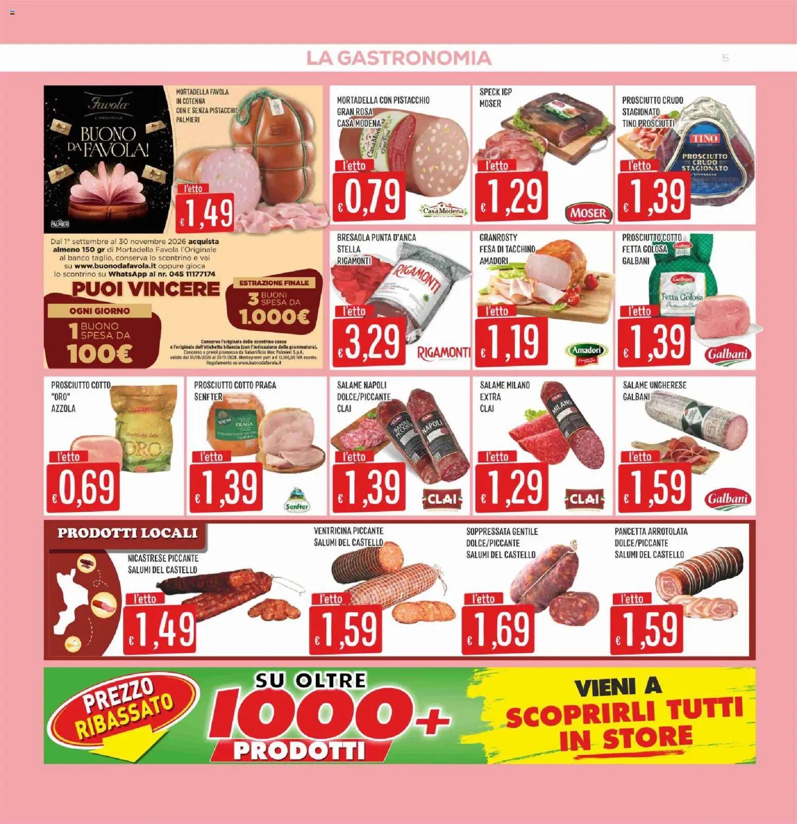 SISA volantino Mercadò