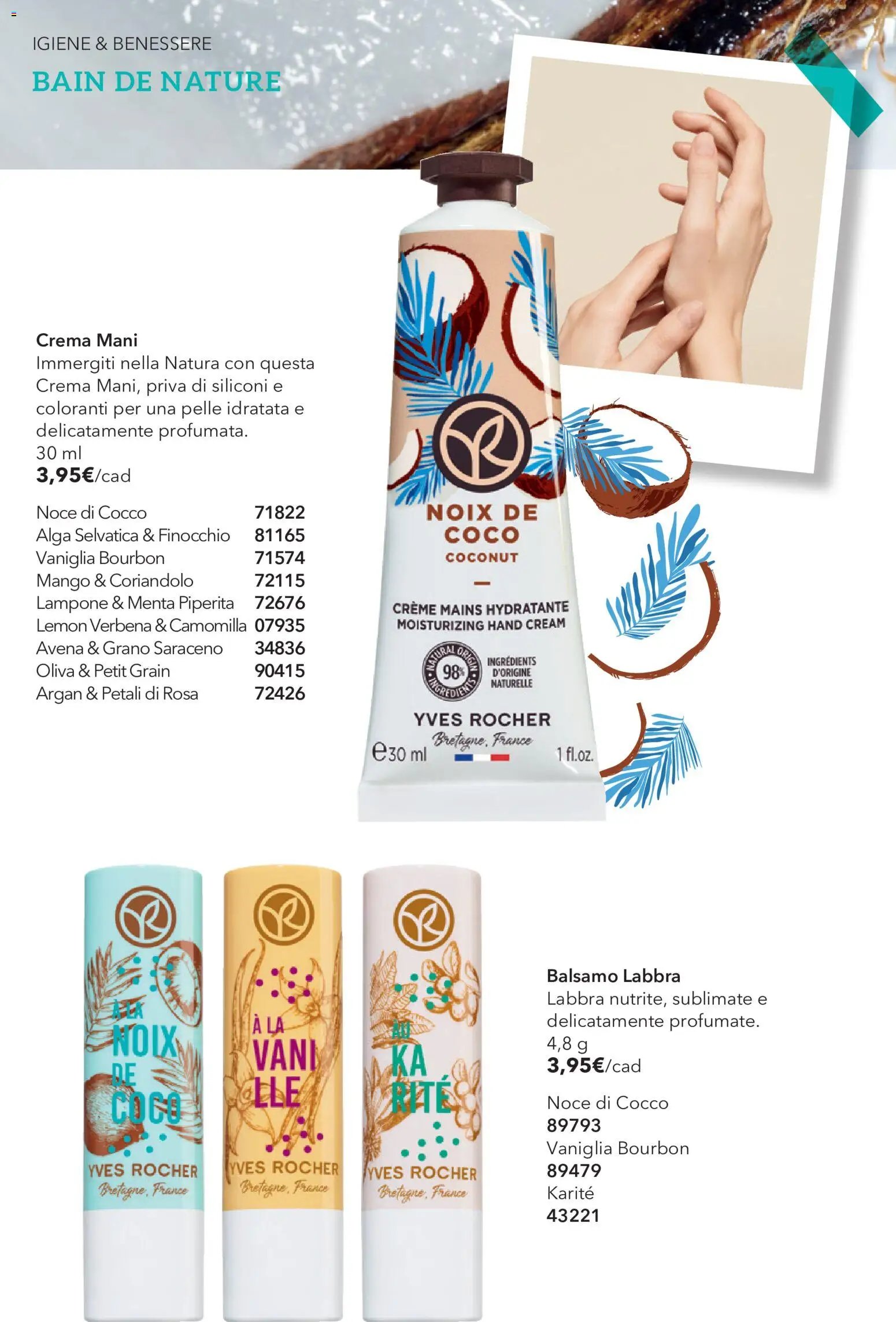 Yves Rocher catalogo Beauty Days