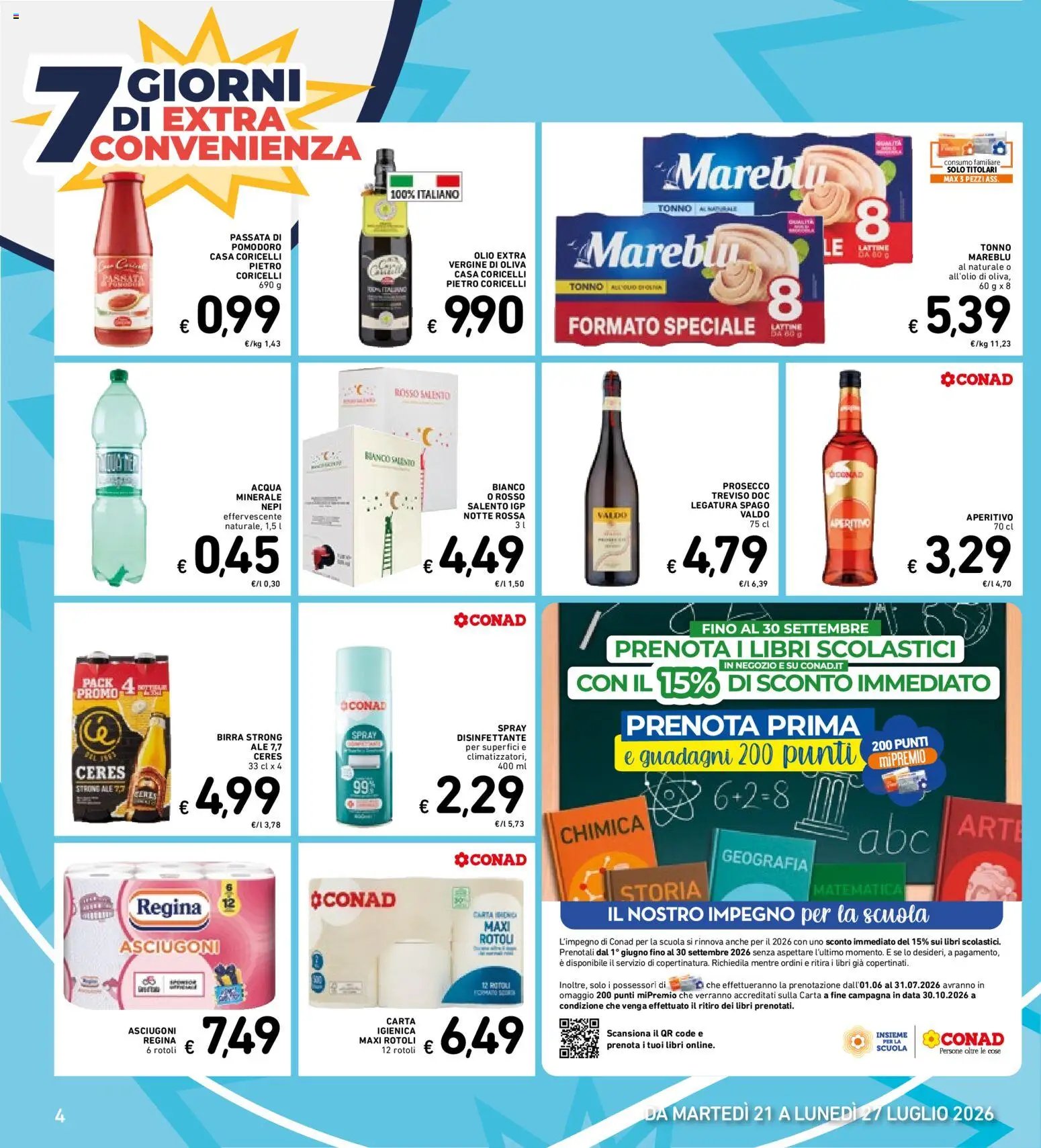 Spazio Conad volantino Extra Convenienza