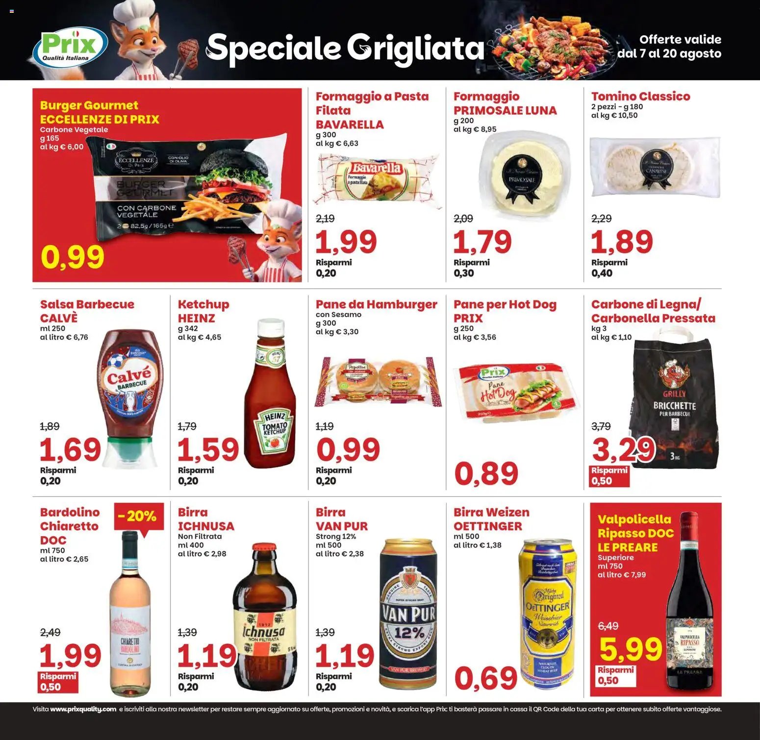 Prix volantino Ghedi