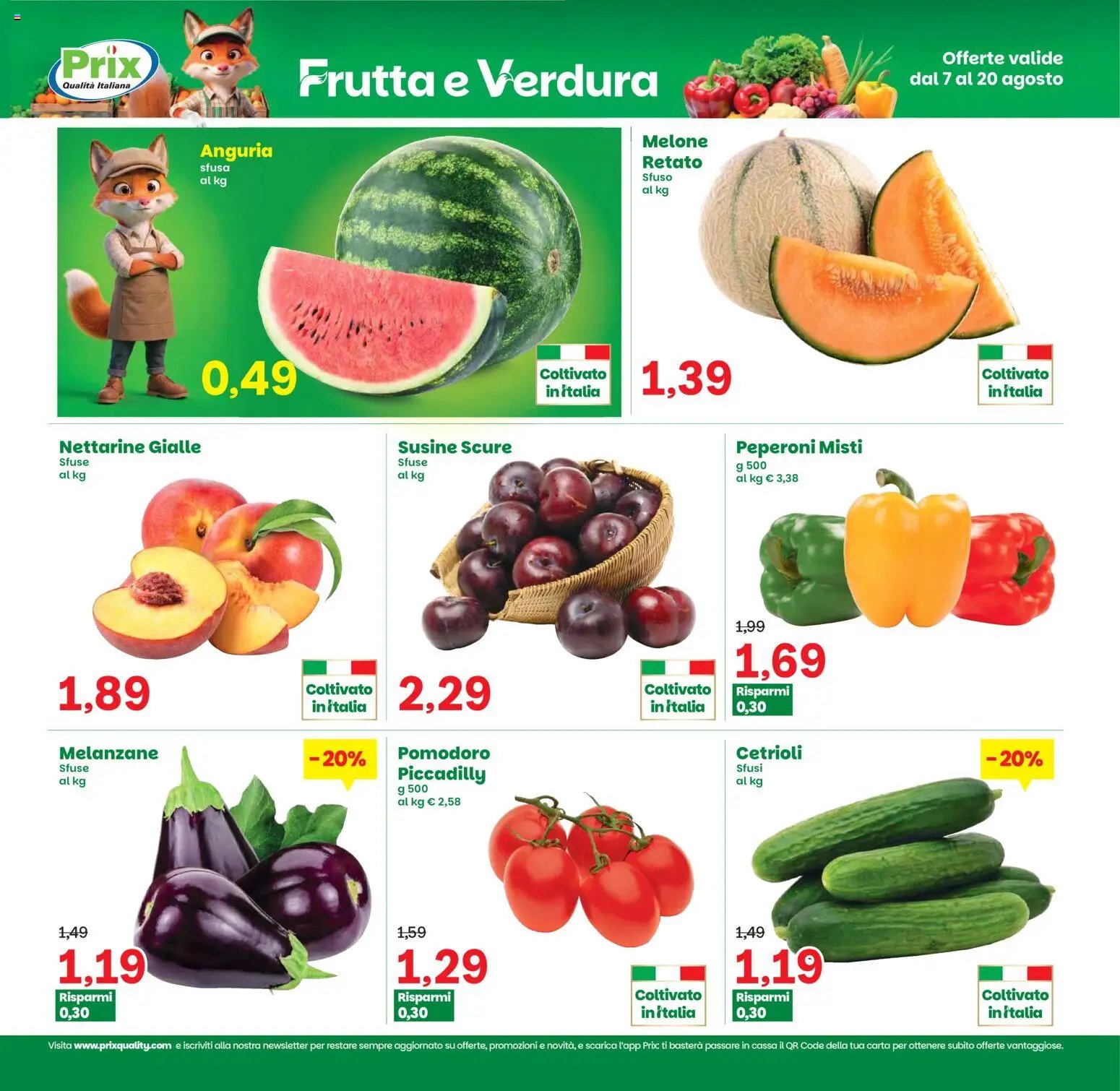 Prix volantino Ghedi