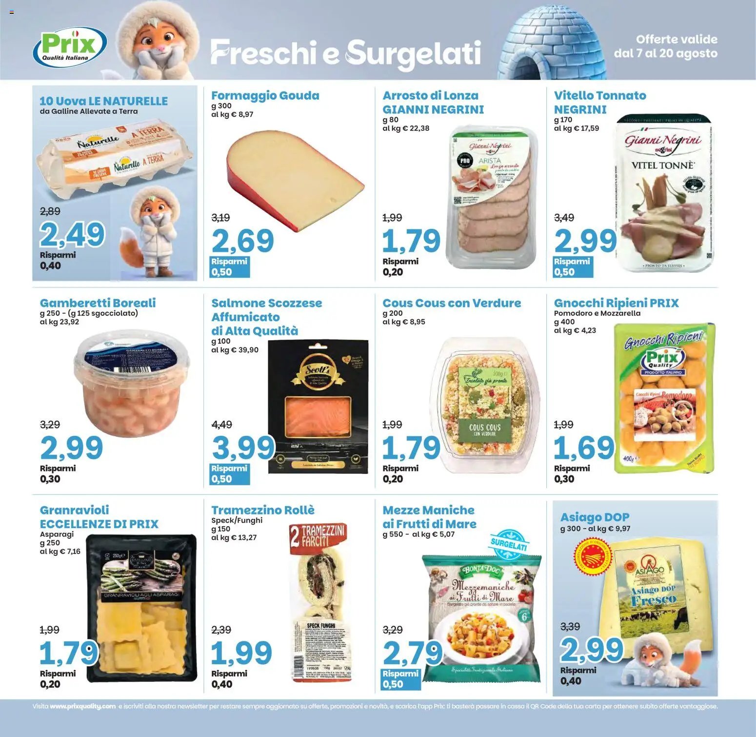 Prix volantino Ghedi