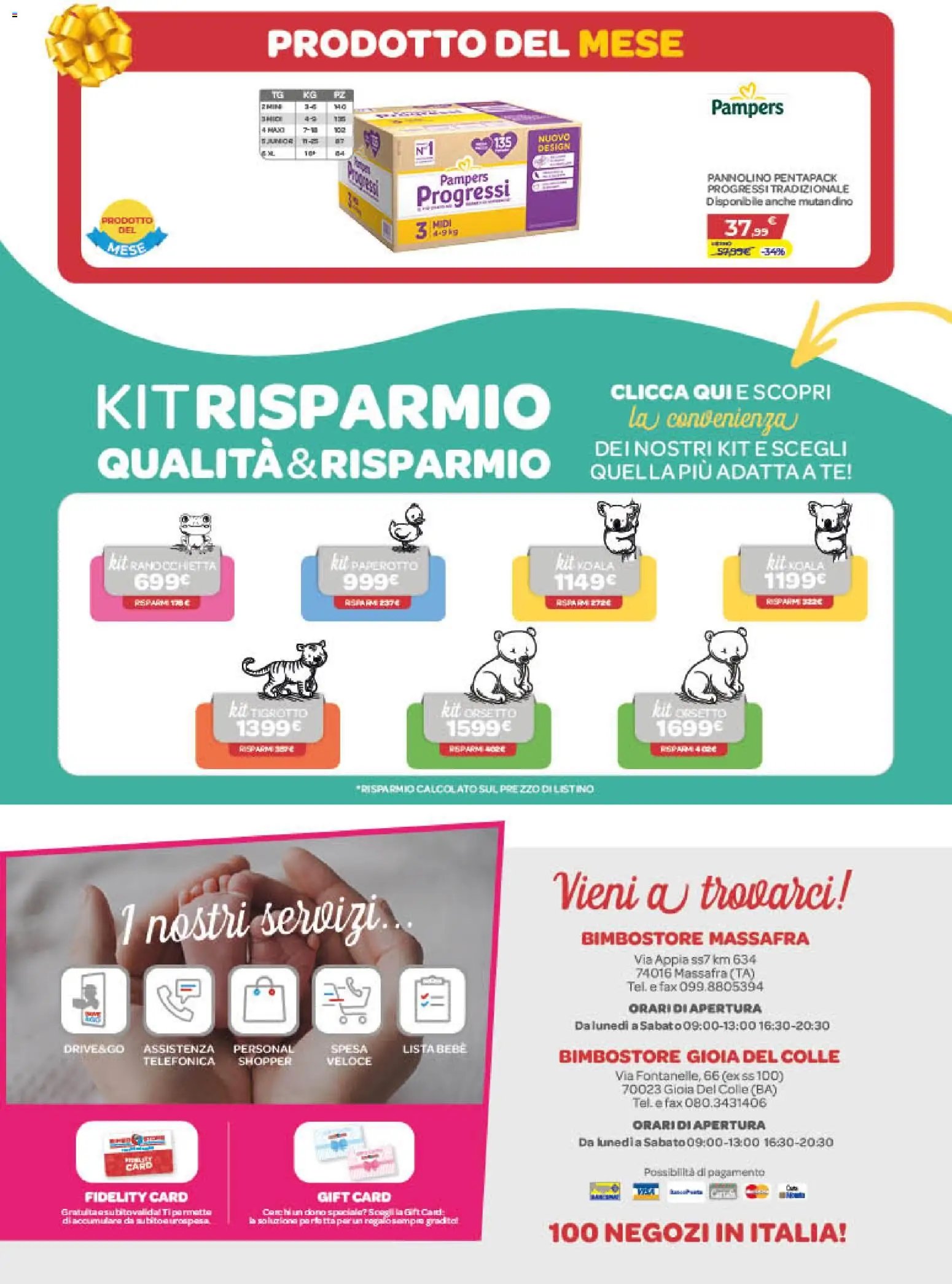 Bimbo store volantino Massafra e Gioia (2026-04-30 - 2026-06-03)