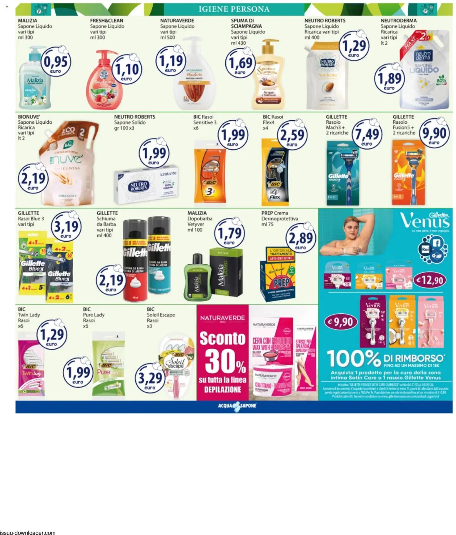 Acqua e Sapone volantino Summer Sale
