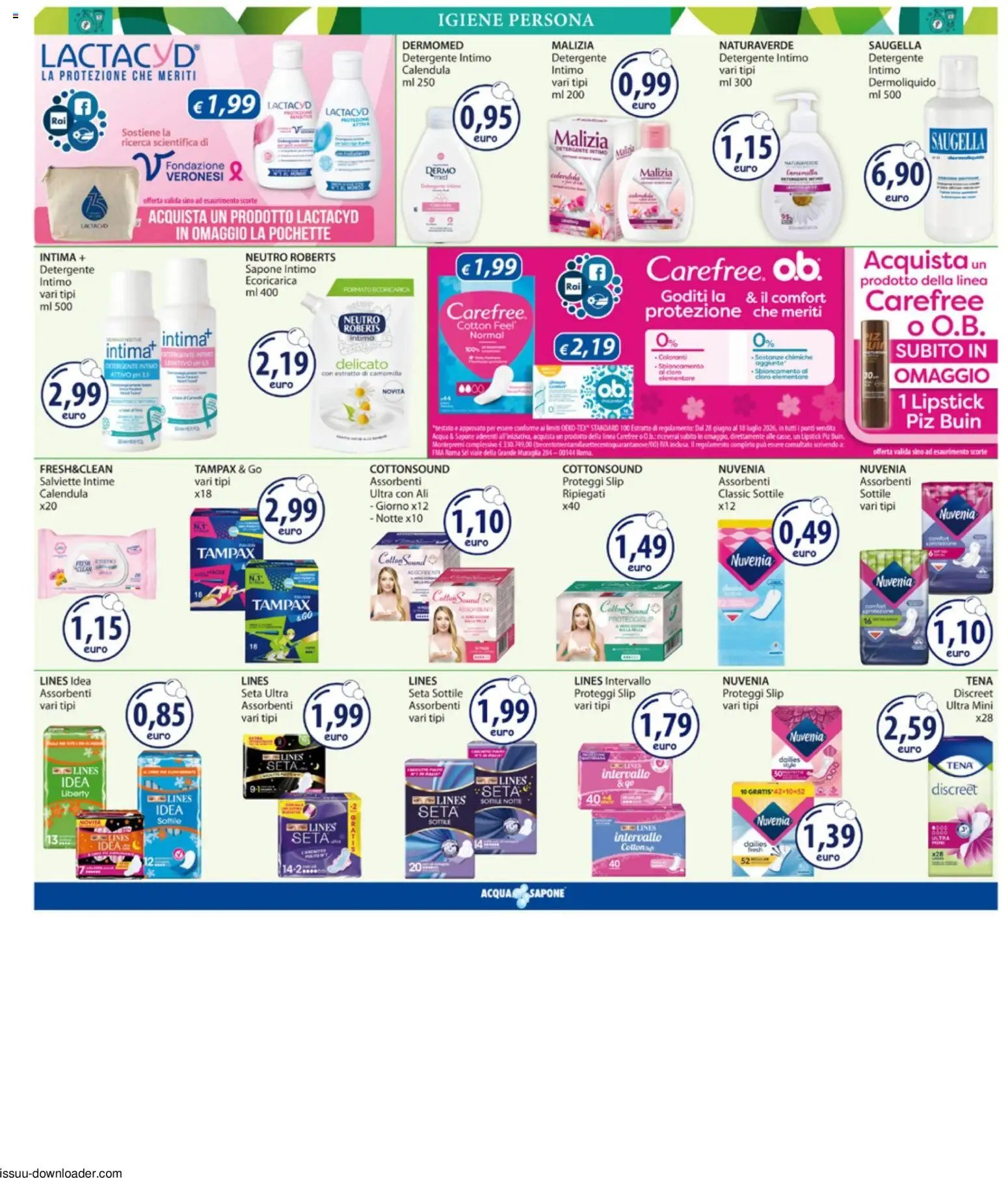 Acqua e Sapone volantino Summer Sale
