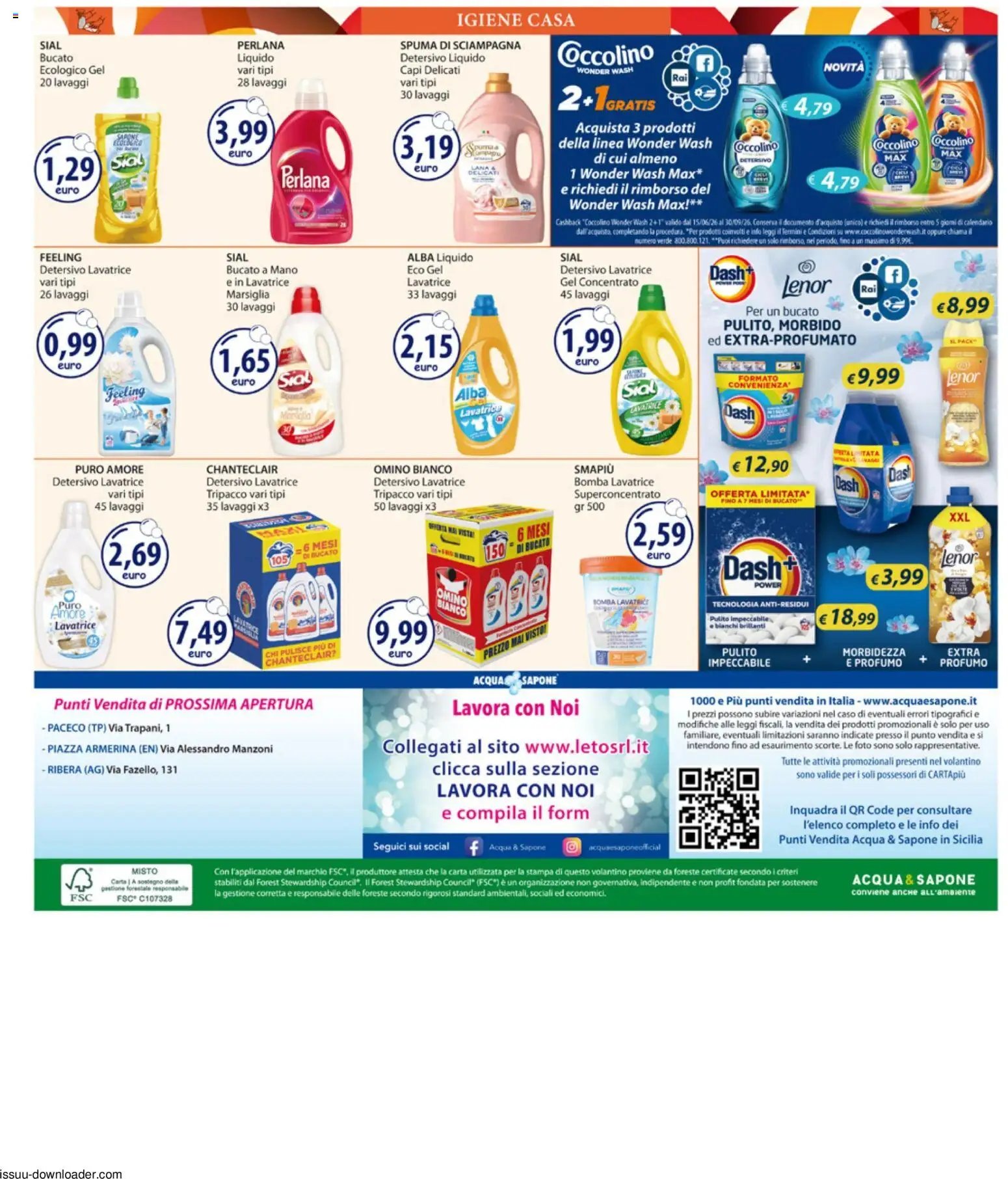 Acqua e Sapone volantino Summer Sale