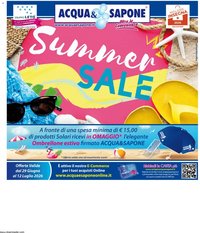 Acqua e Sapone volantino Summer Sale