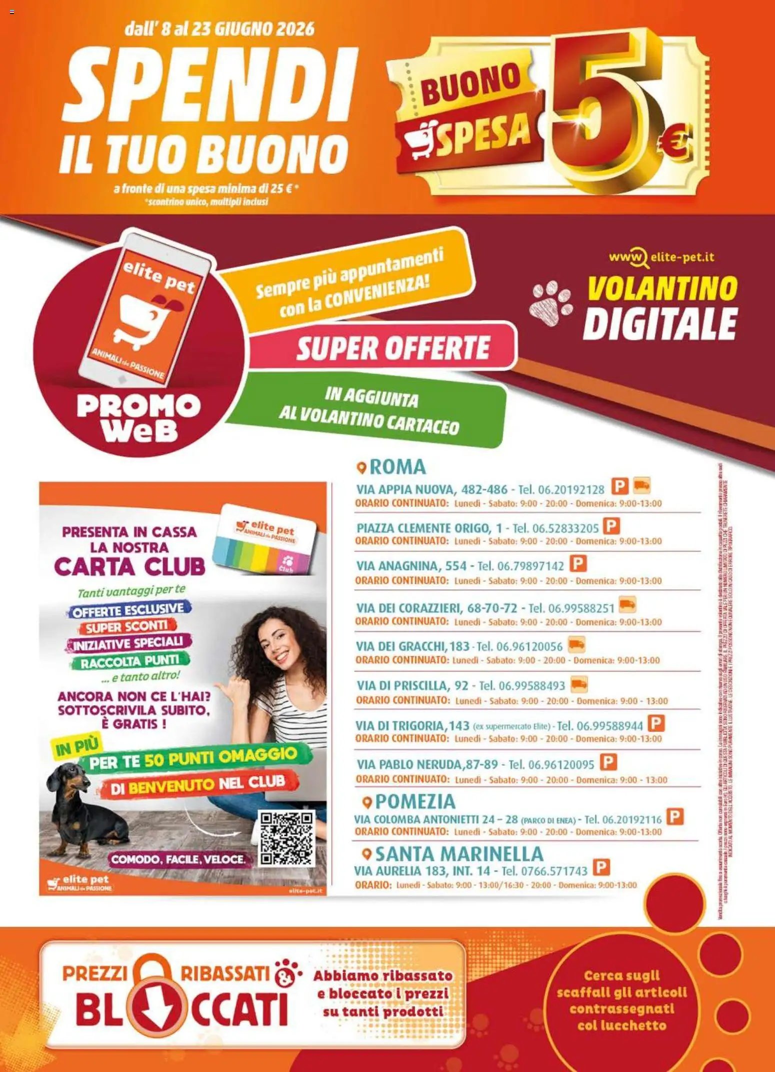 Elite Supermercati volantino Pet