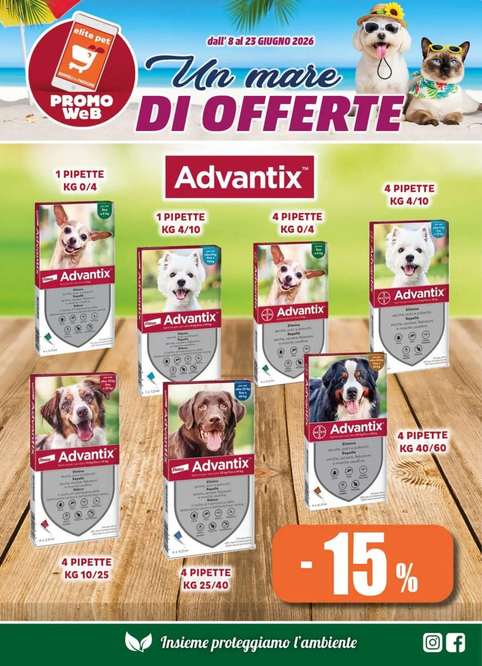 Elite Supermercati volantino Pet