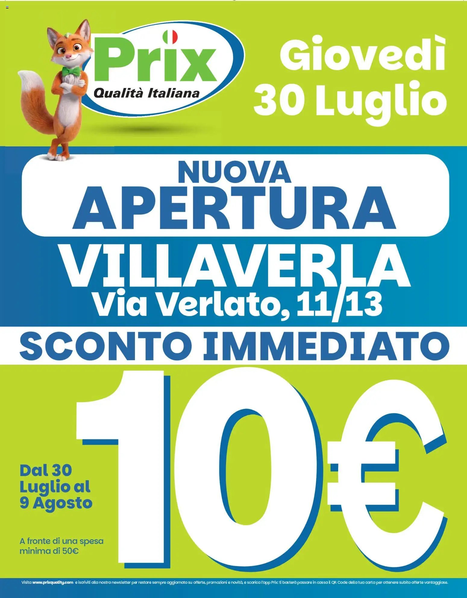 Prix volantino Villaverla