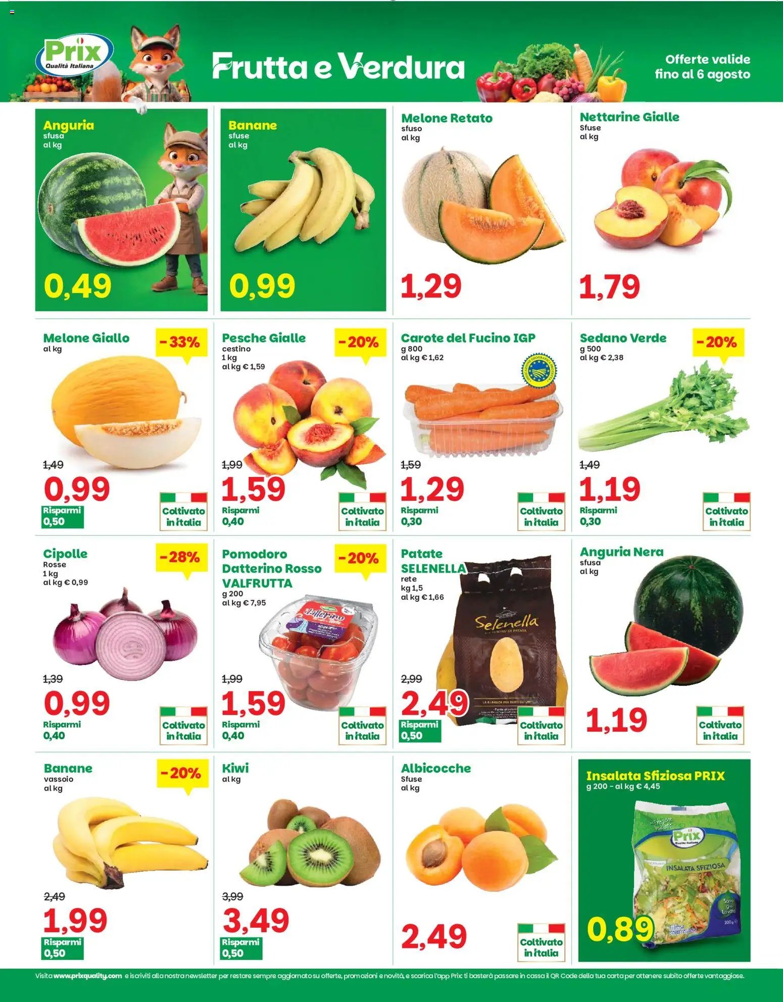 Prix volantino Villaverla