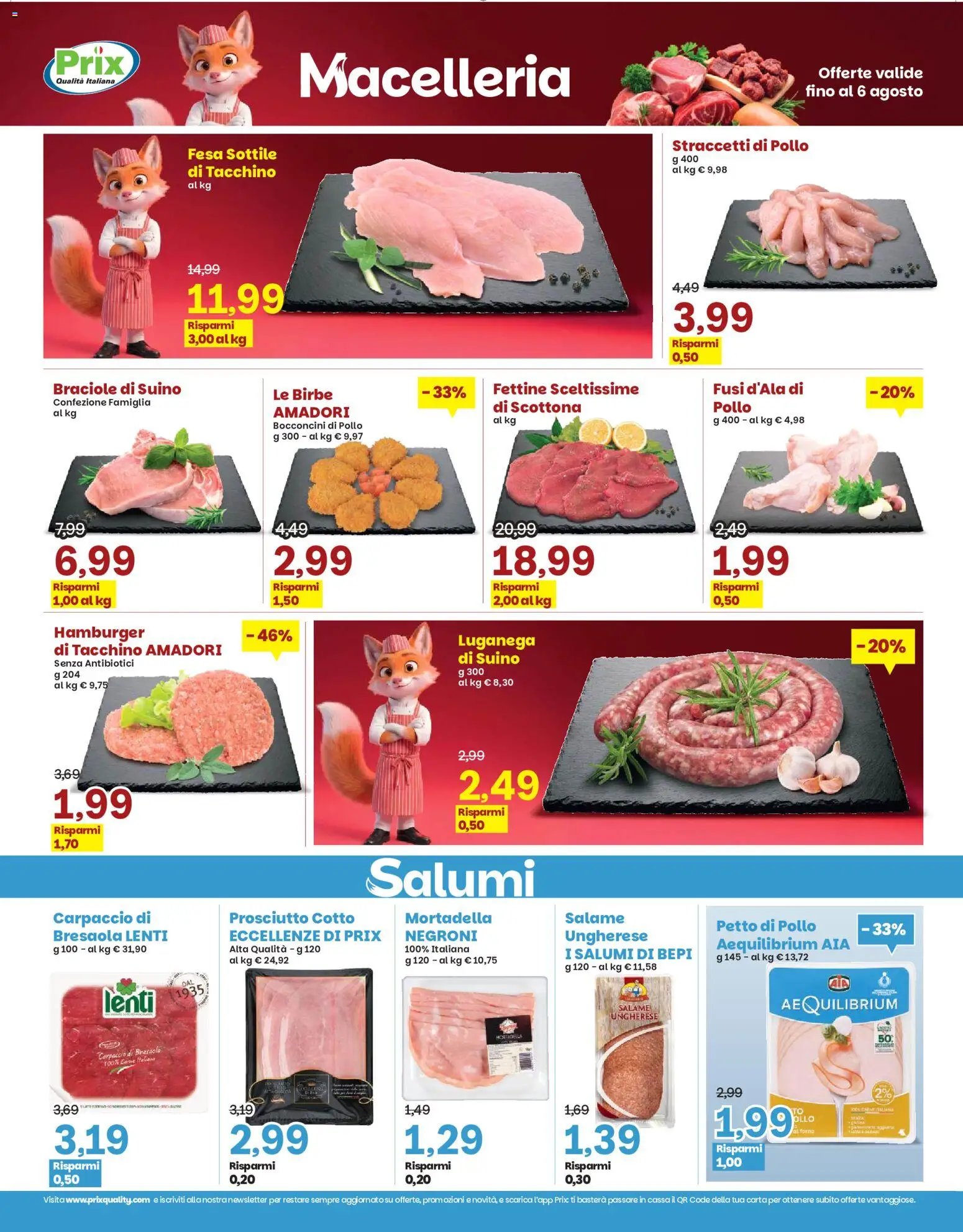 Prix volantino Villaverla