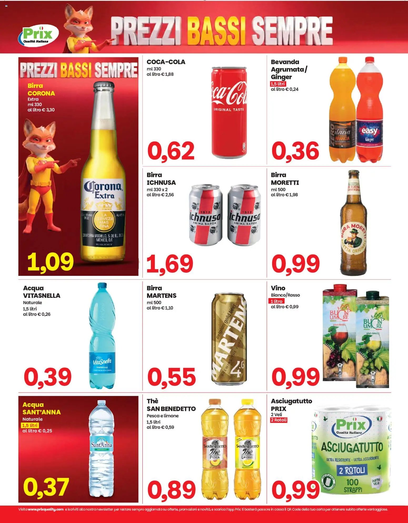 Prix volantino Villaverla