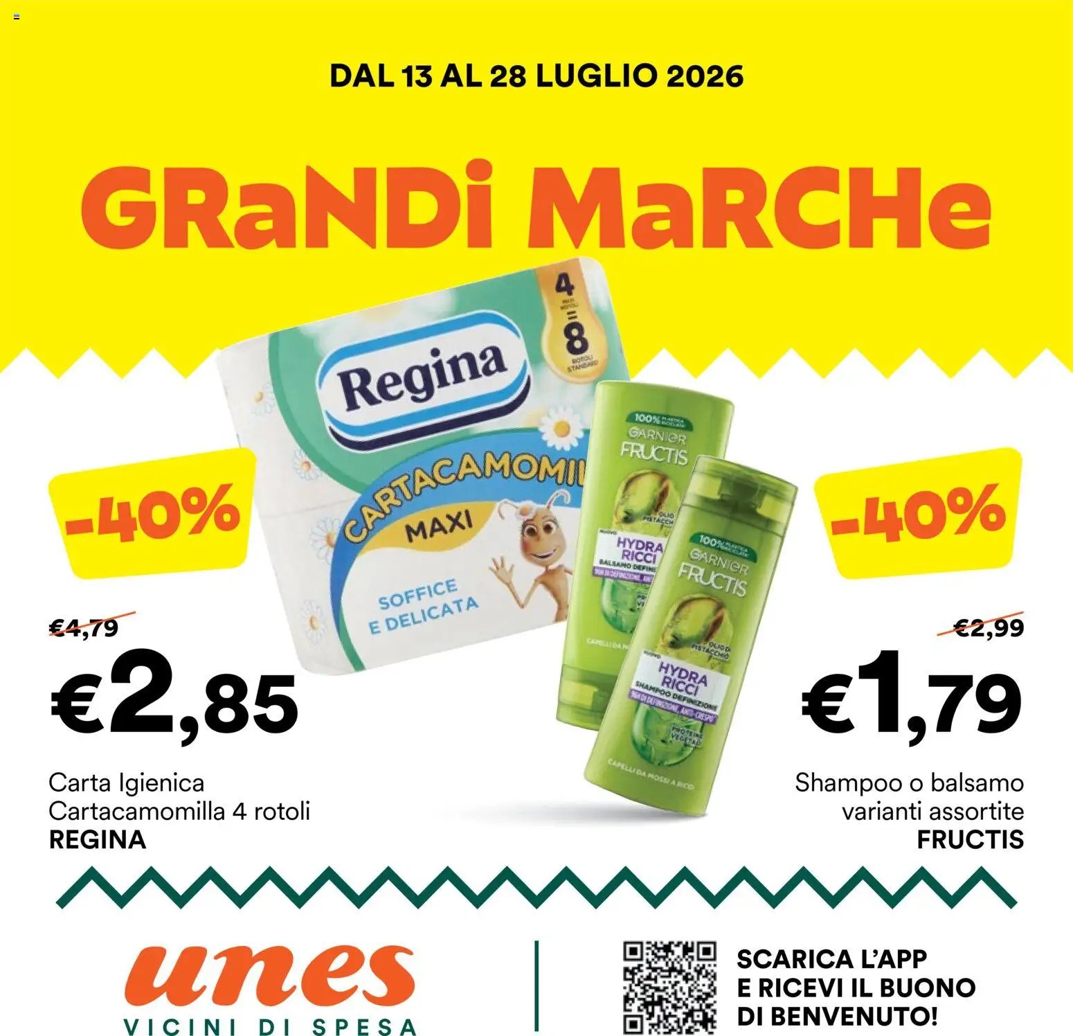 Unes volantino