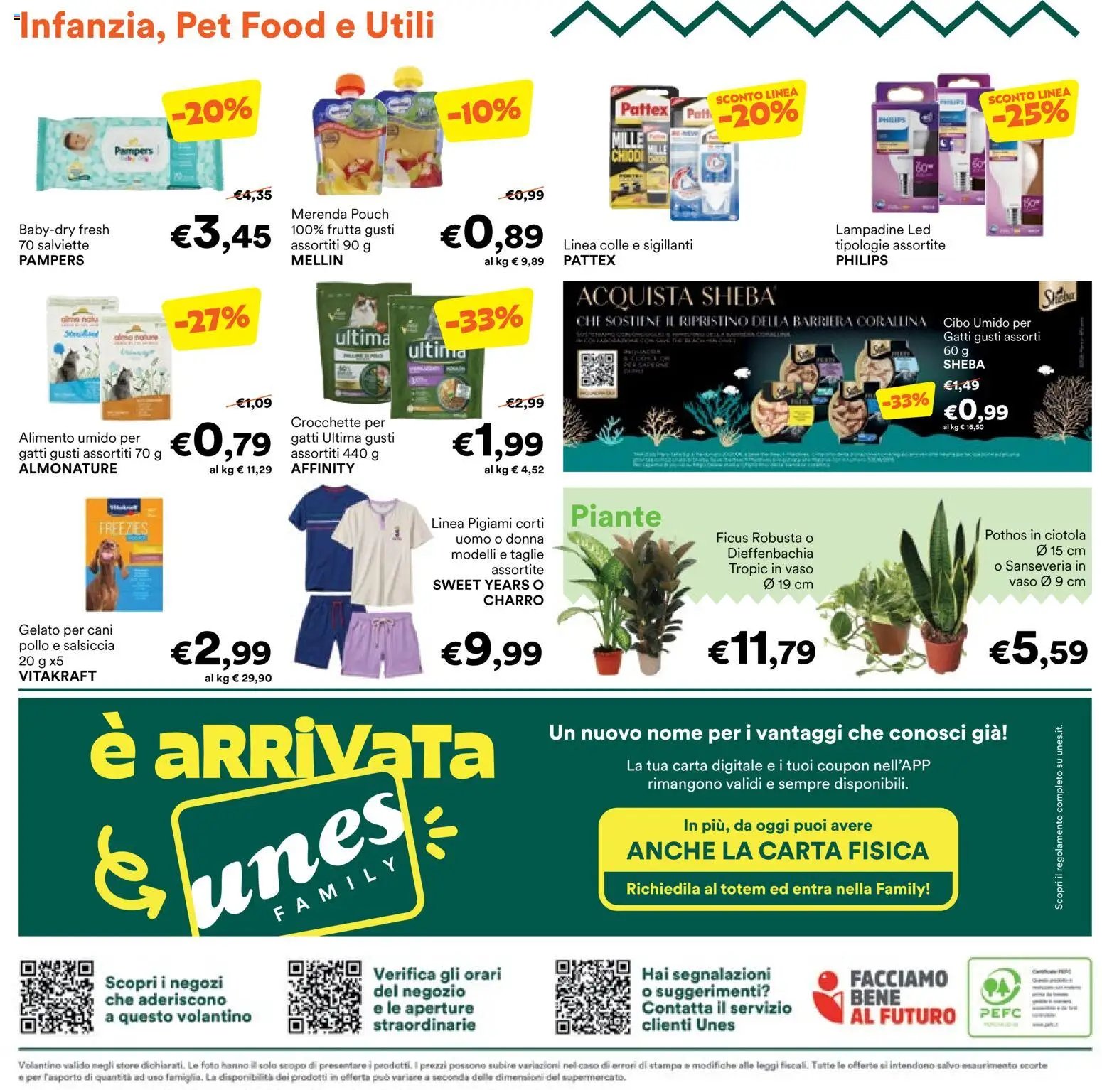 Unes volantino