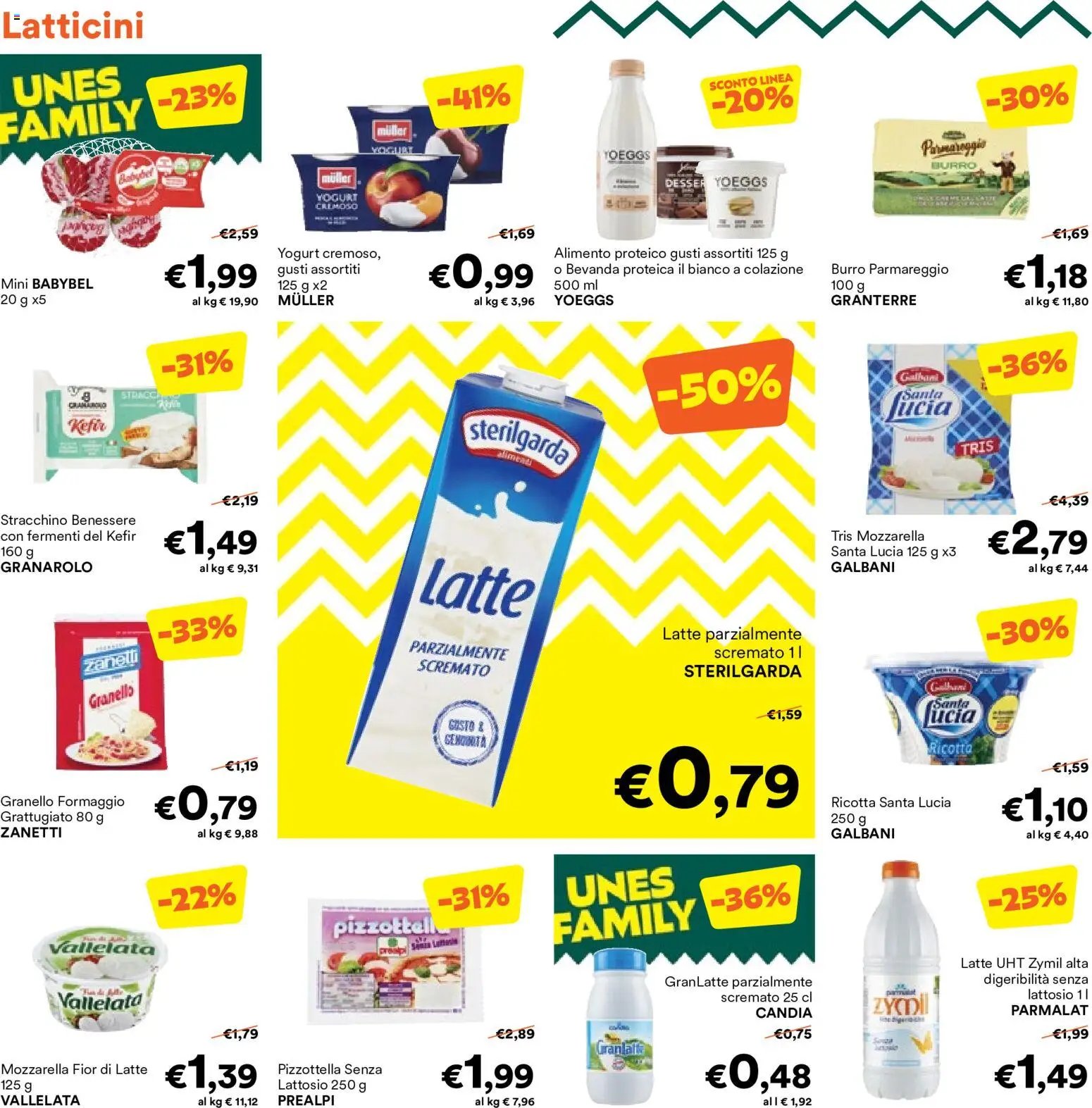 Unes volantino