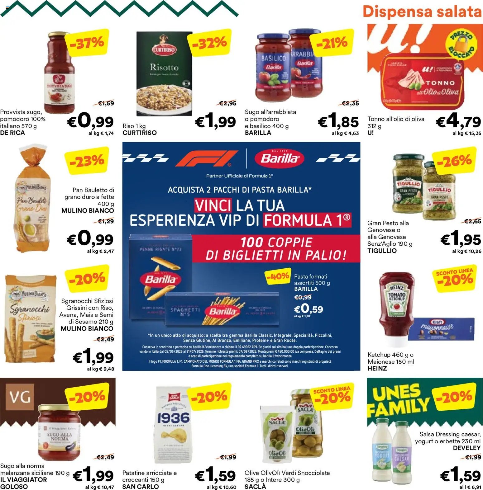 Unes volantino