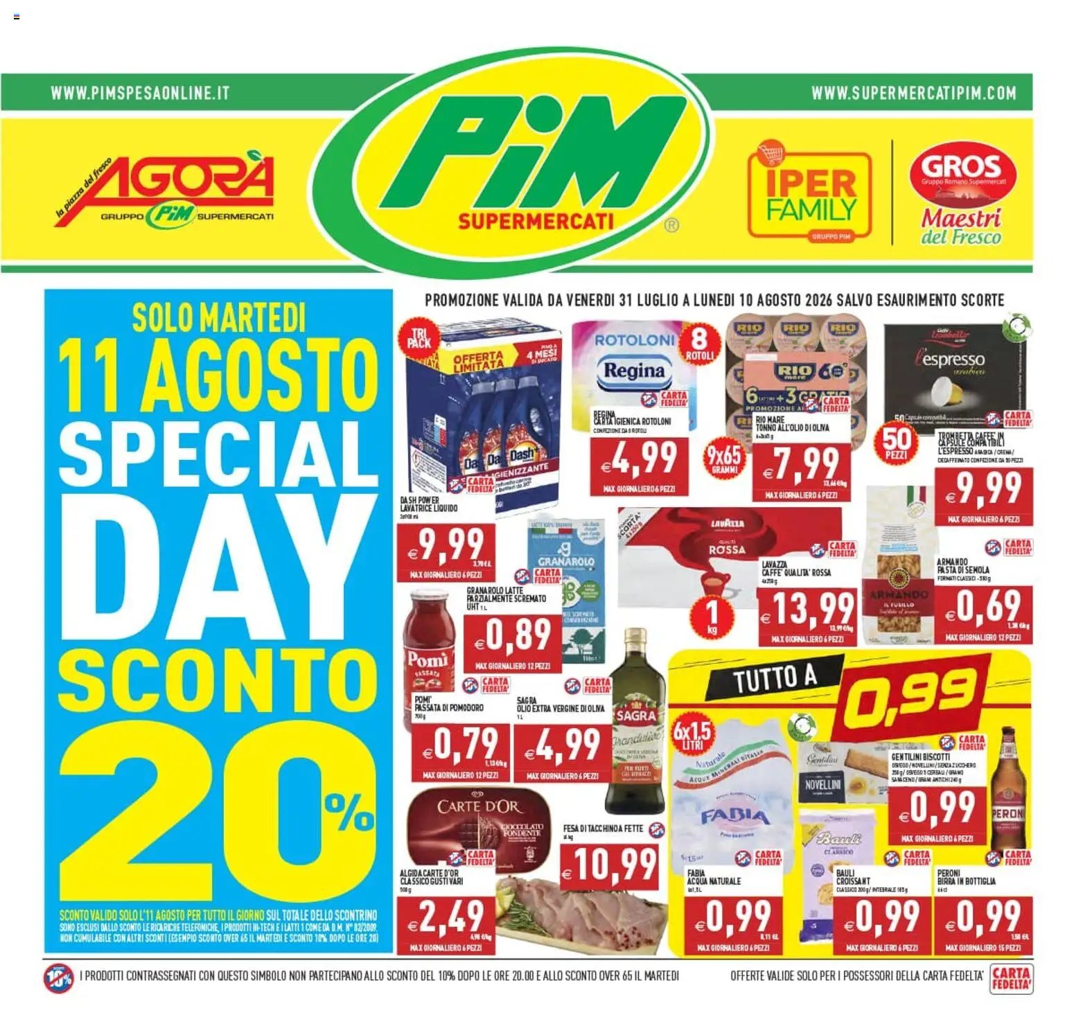 PIM Supermercati volantino