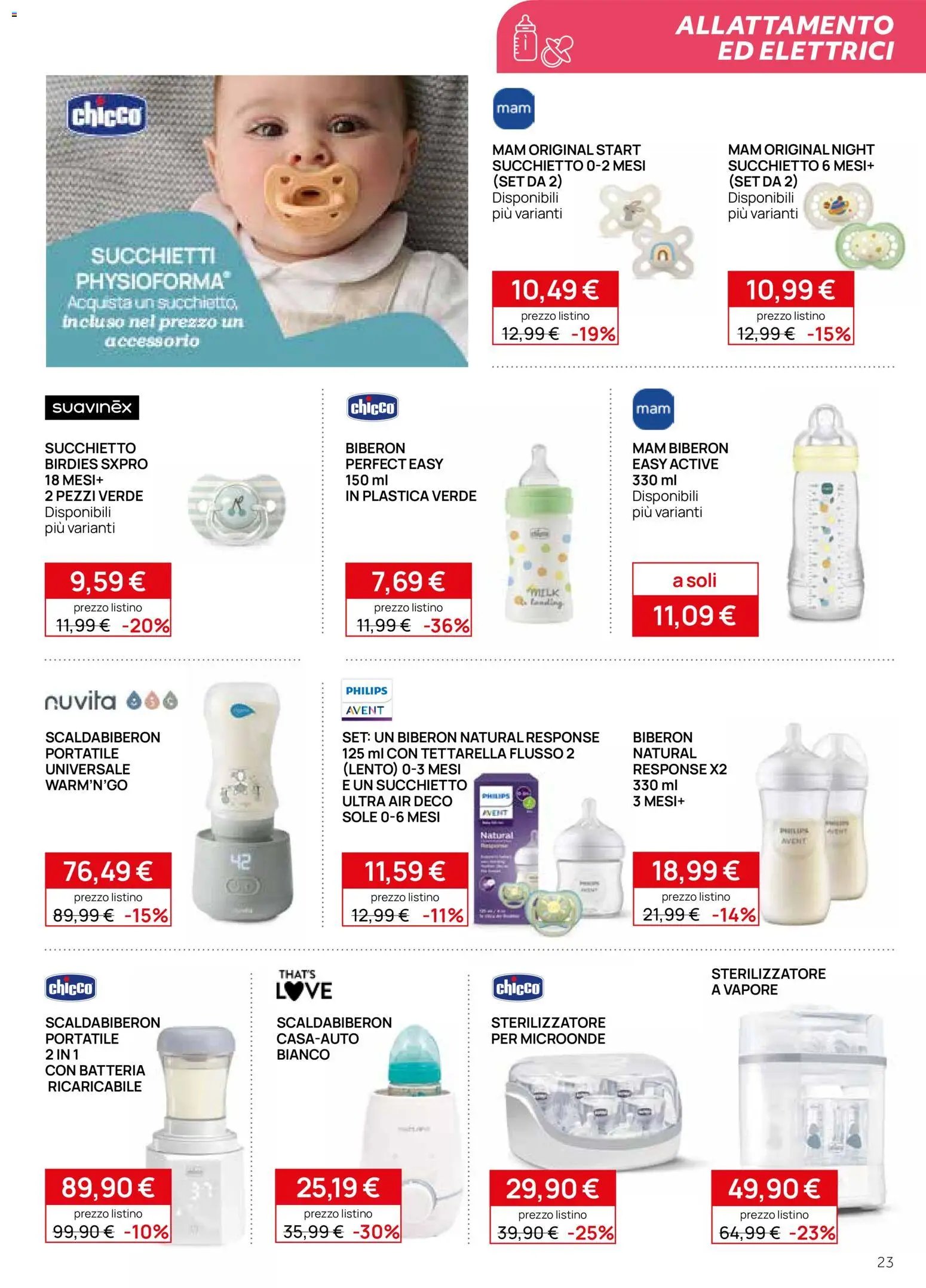 Prenatal volantino