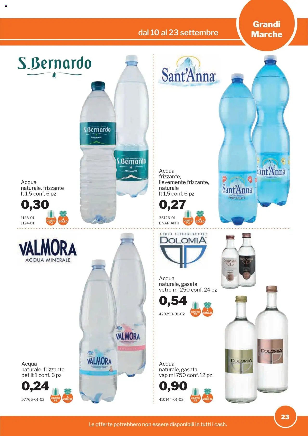 Volantino Sogegross (2025-09-10 - 2025-09-23)